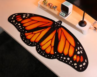 Monarch Butterfly Deskmat 90x40cm Waterproof