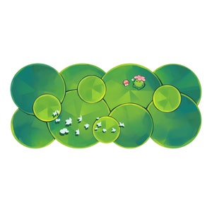 Lilypads Deskmat 90x40cm image 2