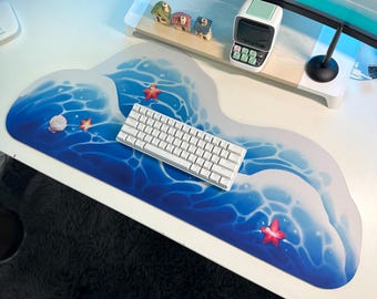 Ocean Waves Deskmat 90x40cm Waterproof