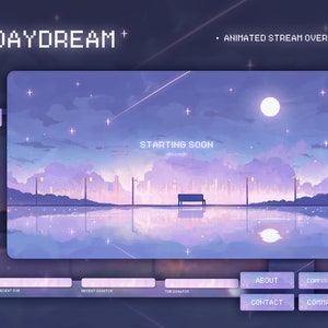 Tagtraum | Animiertes Stream Overlay Paket