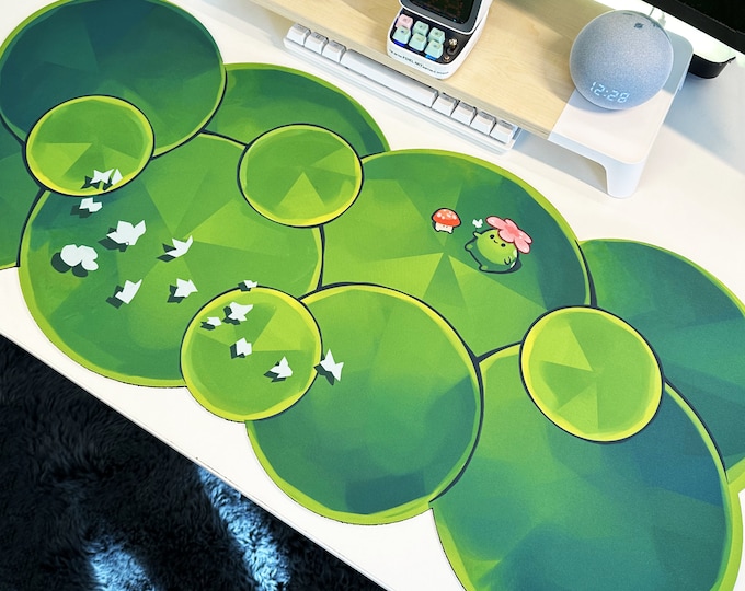 Lilypads Deskmat 90x40cm Waterproof