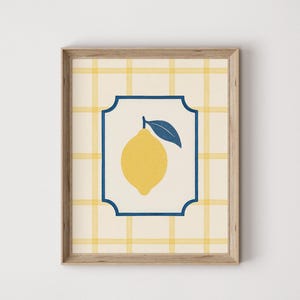 Vintage Lemon Art Print - Rustic Citrus Wall Decor, Kitchen Printable, Summer Fruit Illustration, Farmhouse Style Decoration, Digital Art 23