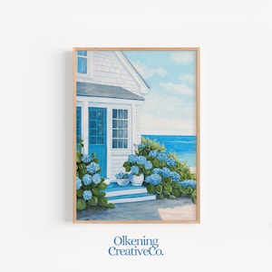 East Coast Home, Coastal Granddaughter Prints, Coastal Wall Art, Beachy Decor, Printable Art, Trendy Apartment Decor, Nautical Themed Art