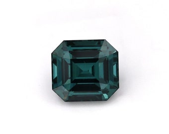 Natürlicher Saphir im Smaragdschliff | 1.253 ct | Loser Saphir | In der Erde abgebauter Saphir