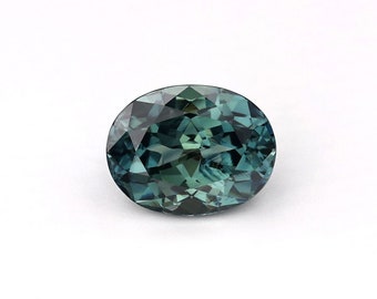 Türkis Saphir | Ovalschliff | 2.302ct | Natürlicher Saphir | In der Erde abgebauter Saphir