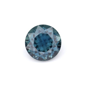 Natural Round Teal Sapphire | 1.09 ct | Loose Sapphire | Earth mined sapphire