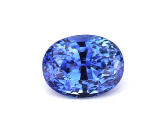 Oval Blue Sapphire 3.31ct | Heated Gemstone, Eye Clean Clarity