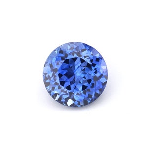 Natural Round Cornflower Blue Sapphire | 1.165 ct | Loose Sapphire | Earth mined sapphire