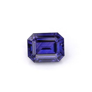 Purple Sapphire | Emerald Cut | 1.12 ct | Natural Purple Sapphire | Earth Mined Sapphire