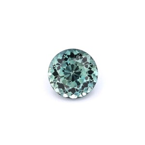 Green Sapphire Round Gemstone Loose 5.5mm Gem Heated 0.814ct Stone Heated Sapphire Jewellery grade Sapphire