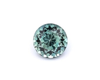 Green Sapphire Round Gemstone Loose 5.5mm Gem Heated 0.814ct Stone Heated Sapphire Jewellery grade Sapphire
