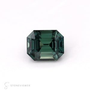 Natural Emerald Teal Sapphire | 1.064 ct | Loose Sapphire | Earth mined sapphire