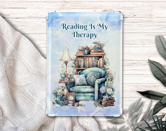 Reading is my Therapy Kindle Insert | Book Lover Accessory