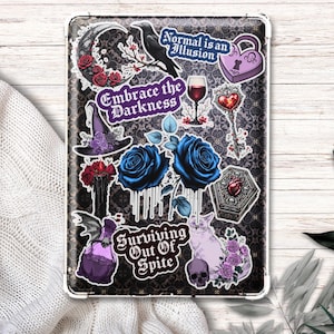 Gothic Kindle Insert | Dark Fantasy Kindle Case Insert | Kindle Accessory | Bookish Gift