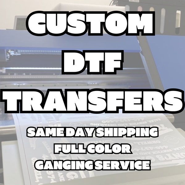 DTF Transfer, Custom DTF Print, Custom Gang Sheet, Custom Heat Transfer, Wholesale Dtf Print, Full Color Dtf Print, Custom DTF Transfers