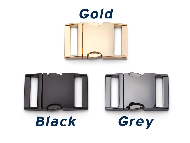 Dinosaur Bones Dog Collar Buckle Colors.