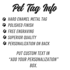 Dog Tag Info, Pet Supplies, Dog Tags, Pet Name Tags, Tags, Dog Mom Gift, Dog Tag Personalized, Dog ID Tag, Pet Tag, Custom Dog Tag, Dog Accessories, Pet ID Tags, Pet Gifts.