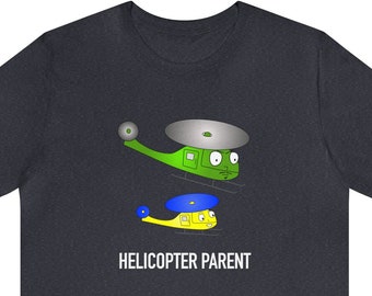 Shirt helikopterouder - helikopter vader T-shirt - grappig shirt - cadeau voor vader - cadeau voor man - grappig vader shirt - nieuwigheid T-shirt