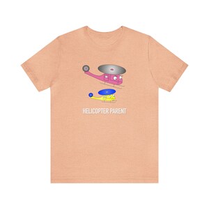 Helikopter moeder shirt - grappig moeder T-shirt - overbezorgd ouder cadeau - cartoon ouderschap humor T-shirt - cadeau voor moeder of vrouw afbeelding 6