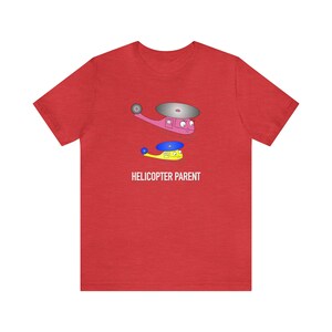 Helikopter moeder shirt - grappig moeder T-shirt - overbezorgd ouder cadeau - cartoon ouderschap humor T-shirt - cadeau voor moeder of vrouw afbeelding 5