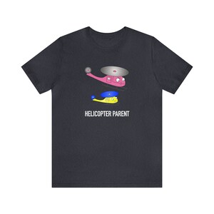 Helikopter moeder shirt - grappig moeder T-shirt - overbezorgd ouder cadeau - cartoon ouderschap humor T-shirt - cadeau voor moeder of vrouw afbeelding 4