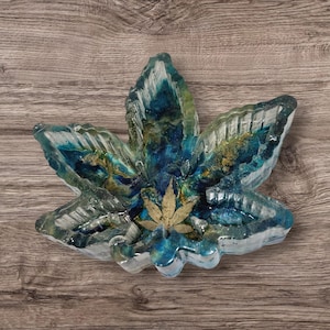Marijuana resin ashtray