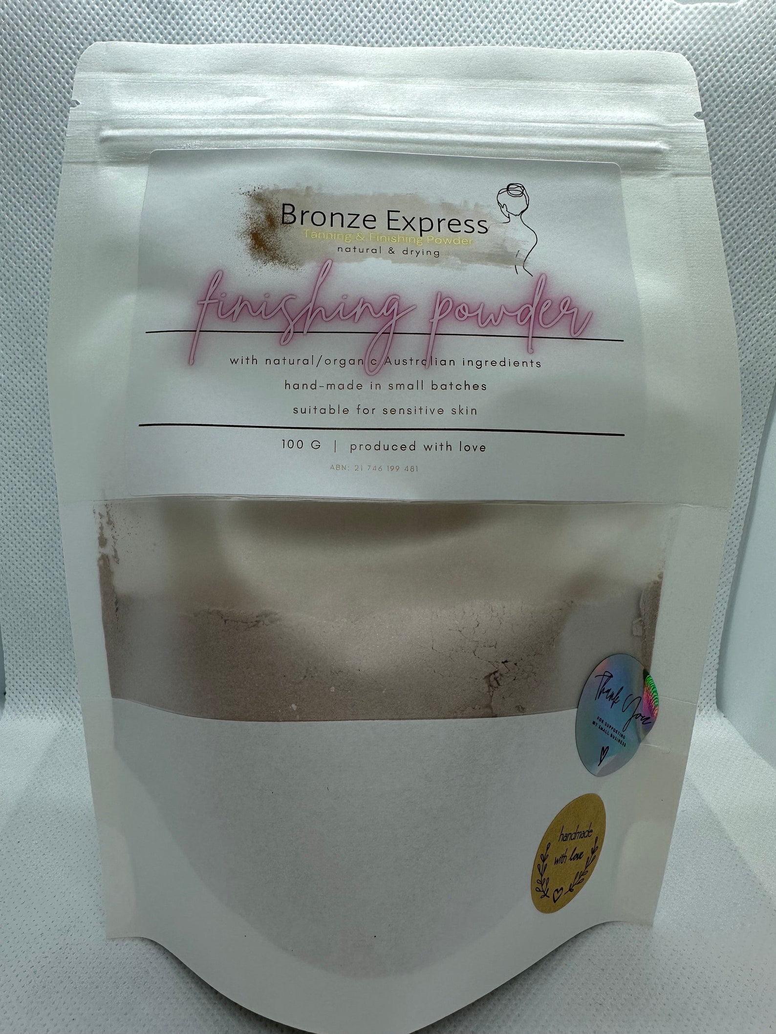 Bronze Express Spray Tan Finishing Powder Etsy