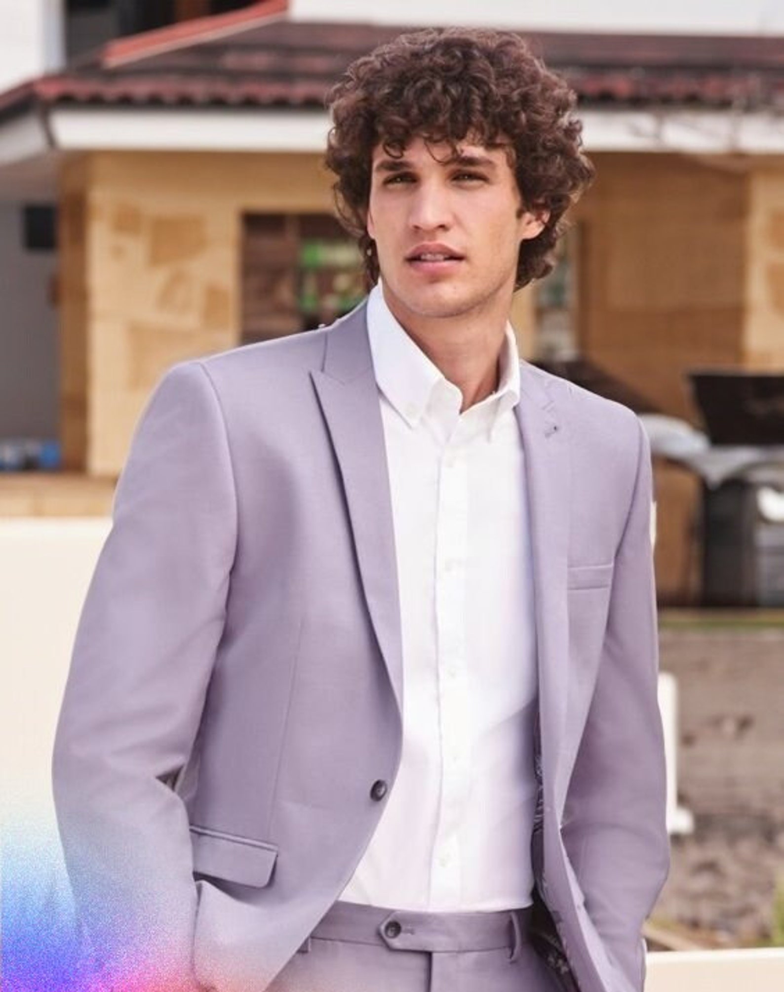 Suits for Men Light Purple Suits Men Suits 2 Piece One Etsy