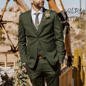 Dreiteiler: Klassischer Herrenhochzeitsanzug