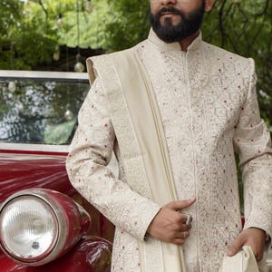 Classic Groom Sherwani: Indian Wedding Outfit