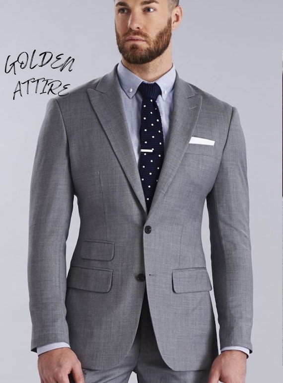 eyeshadow makeup for blue dress Blue Suit Grey Vest - Navy Suit Grey Vest