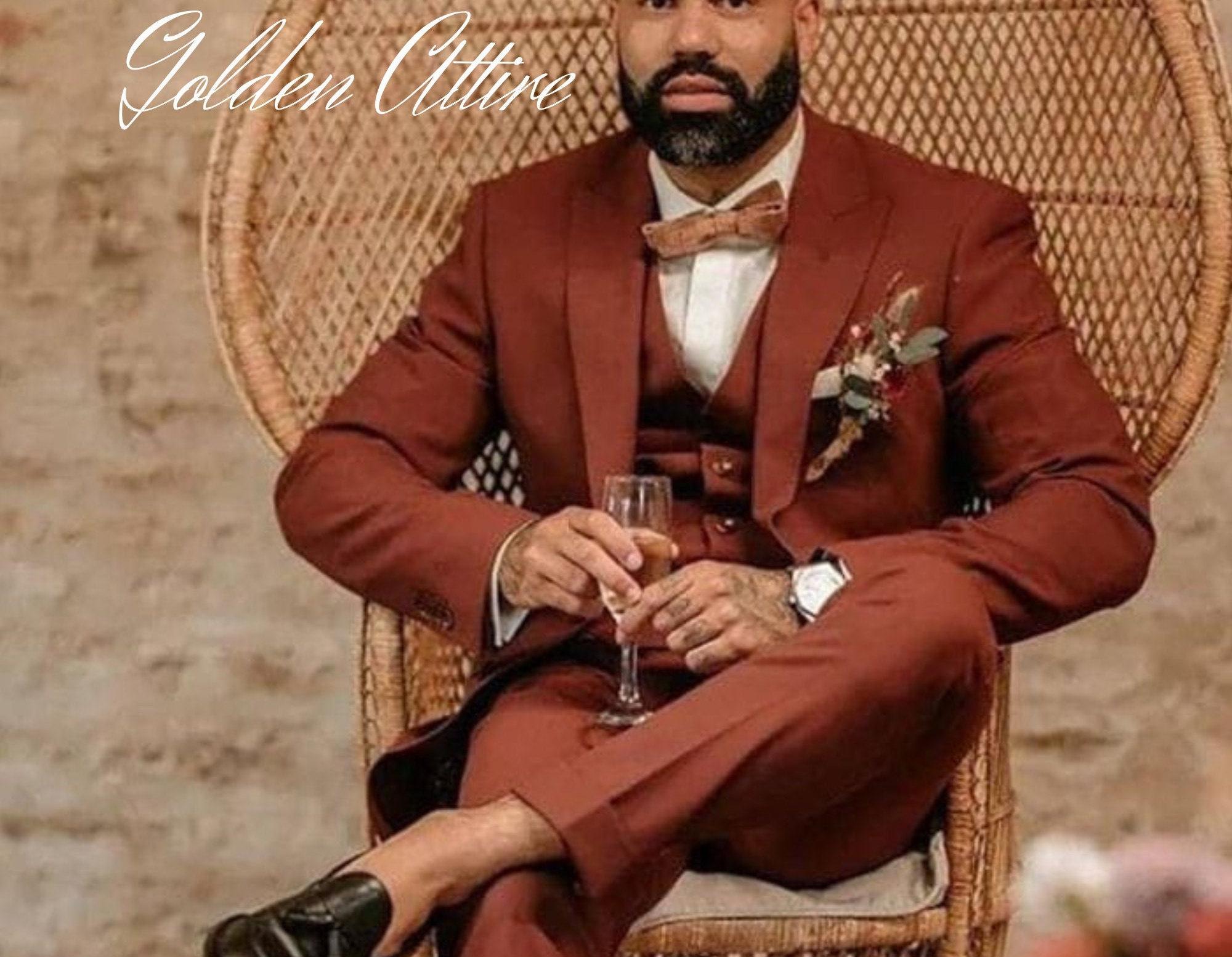 Vintage Three Piece Suit Men - Etsy