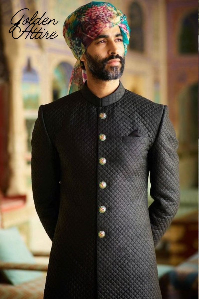 Groom Outfit Sherwani Groom Men Wedding Sherwani Groom Wedding Dress