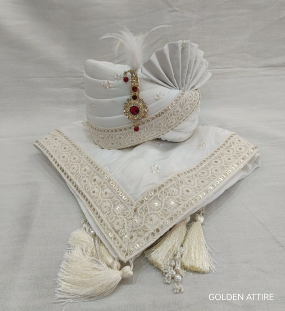 TWEED HAIR BAND THIN OFF WHITE W/GOLD TWEED HAIR BAND THIN OFF WHITE W/GOLD