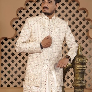 Premium sherwani for men, Indian Groom Dress,  Sherwani, Groom Wedding Dress, Men Wedding Sherwani, Sherwani, Groom Outfit, Groom Sherwani,