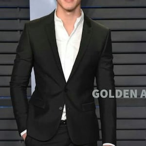 Black Two-Piece Suit: Wedding Groom Tuxedo, Bespoke Fit