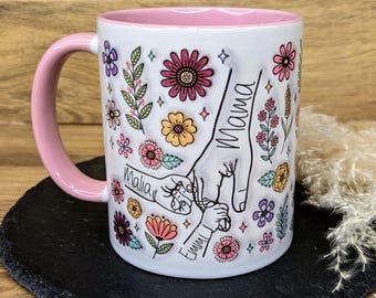 Mama Tasse,Geburtstag,Mama Kaffeebecher, Beste Mama, Mama Becher, Mama Kind Becher,Geschenk für Mama,Muttertag,Mamatag