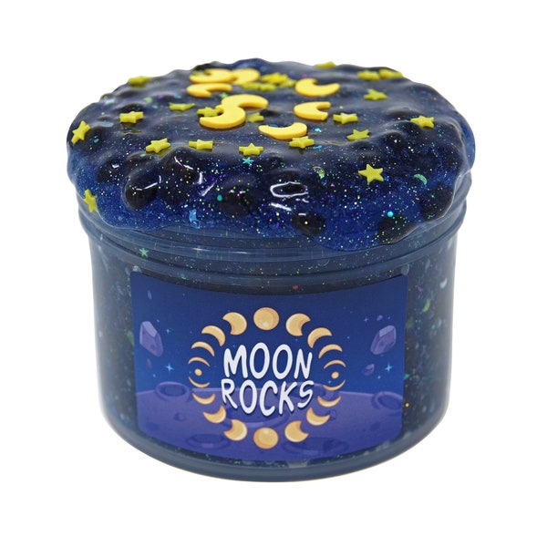 Moon Rocks, Crunchy Lava Space Rock Texture, Gift For Her Him, Slime Shops, Slime Drops