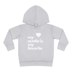 Auntie Love - Toddler Pullover Fleece Hoodie
