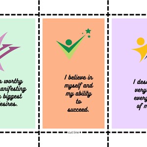 21 cartas de afirmação para o sucesso, baralho de cartas de sucesso, afirmação de sucesso, cartas motivacionais, baralho de cartas inspiradoras, DIGITAL!!!