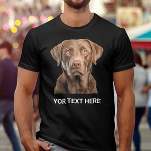Chesapeake Bay Retriever Dog T-Shirt, Adorable Pet Lover Clothing, Unique Dog Owner Gift, Personalized Canine Apparel, Animal Lover Tee