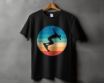 Retro Skateboarder T-Shirt: Vintage 90s Style Graphic Tee