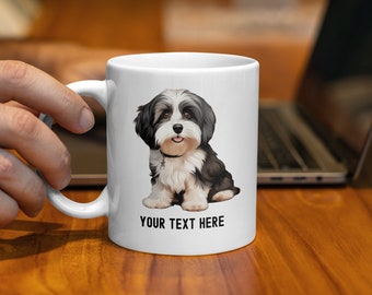 Individuelle Havaneser Hundetasse: Personalisierte Haustierliebhaber Kaffeetasse