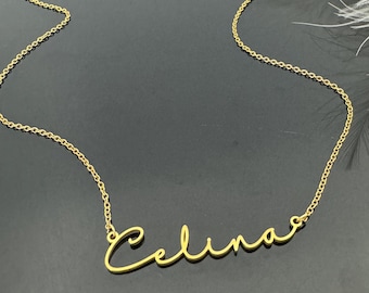 Gepersonaliseerde naamketting: aangepaste naambordsieraden