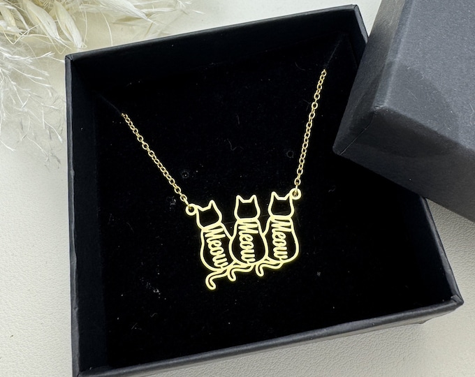 Dot & Dash Cat Mama Necklace main image 0