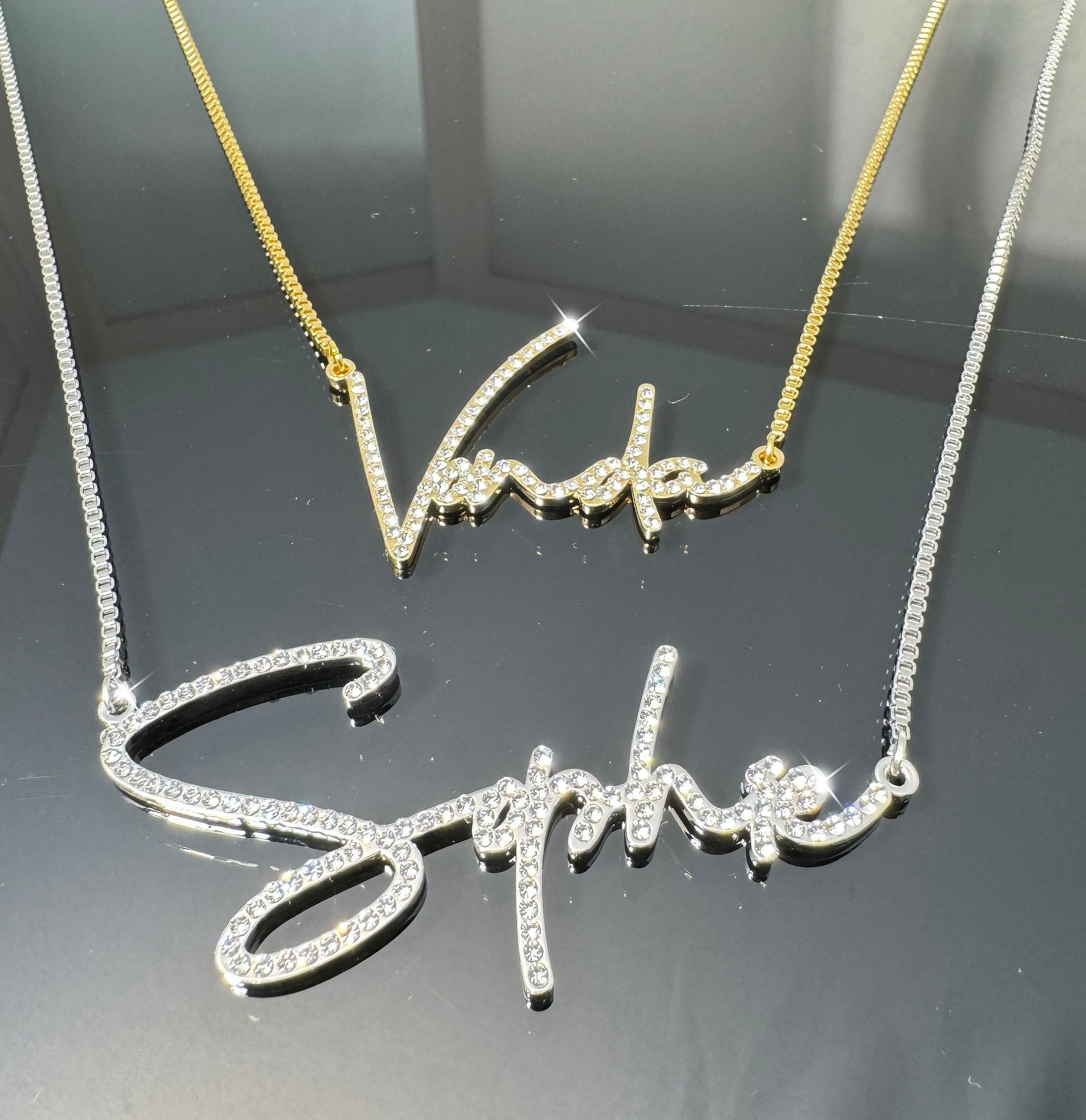 【あめ】Dior ロゴ入り シルバーチェーンネックレス dior necklace silver ディオール ネックレス シルバー ロゴ