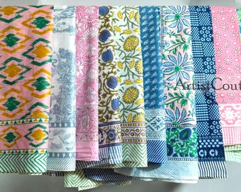 Ręcznie drukowany bawełniany sarong: miękki woal plażowy