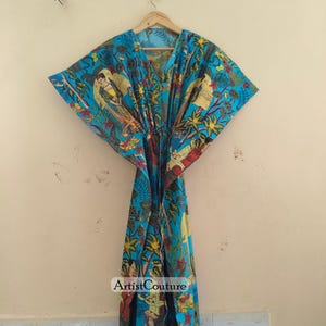 Indian cotton kaftan, Cotton kaftan, Free size kaftan, Long Cotton kaftan, Soft Cotton Kaftan, Kaftan Dress, kaftan for women, gift for her
