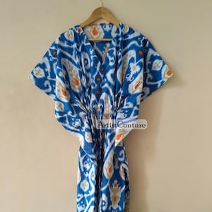 Indian cotton kaftan, Cotton kaftan, Free size kaftan, Long Cotton kaftan, Soft Cotton Kaftan, Kaftan Dress,kaftan for women, gift for her