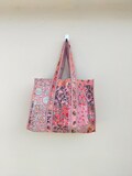 Handmade Patchwork Tote Bag, Indian Making Quilted Tote Bags, Eco Friendly Boho Shopper Bags, Vintage Shoulder Bag, Women's Carry Bag product logo